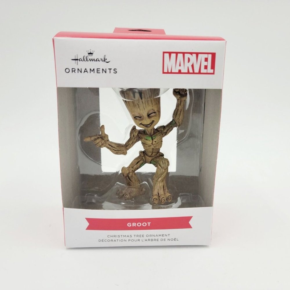 Hallmark Marvel Christmas Tree Ornament Marvel Dancing GROOT